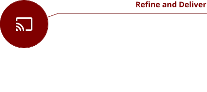 Refine and Deliver  **Your feedback drives the refinement process.** I collaborate closely with you, fine-tuning every detail with precision and purpose. My goal is simple: to deliver a polished final design that not only reflects your vision but exceeds your expectations.